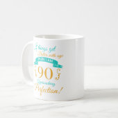 Mug 90e anniversaire mieux avec l'âge (Devant gauche)
