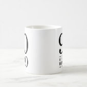Mug 90e Anniversaire Noir 90 est le nouveau 80 (Centre)
