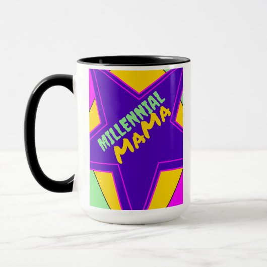 Mug 90s Baby Millennial MaMa (Gauche)