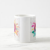 Mug "90s Throwback Leo : Splatter Paint Mug" (Centre)