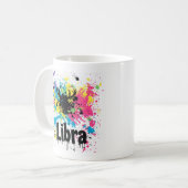 Mug "90s Throwback Libra : Splatter Paint Mug" (Devant gauche)