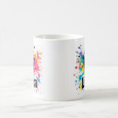 Mug "90s Throwback Libra : Splatter Paint Mug" (Centre)