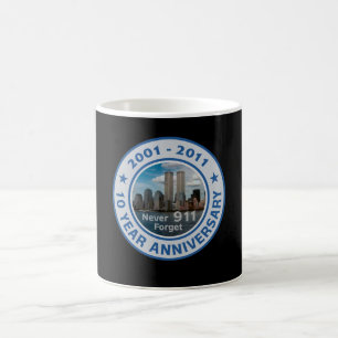 Mug 911 anniversaire de 10 ans