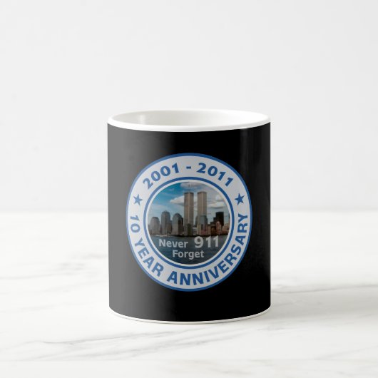 Mug 911 anniversaire de 10 ans (Centre)
