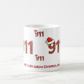 Mug 911 Twas la nuit avant Noël (Centre)