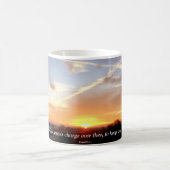Mug 91:11 de psaume (lever de soleil) (Centre)