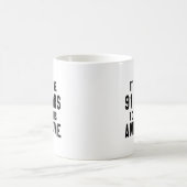 Mug 91 conceptions d'anniversaire (Centre)