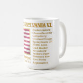Mug 91e Infanterie volontaire de Pennsylvanie (BH) (Devant droit)