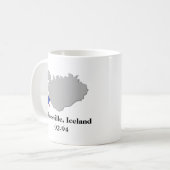 Mug 932nd ACS et carte de l'Islande (Devant gauche)