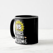 Mug 95 Ans D'Être Impressionnant 95e Anniversaire 95 A (Devant gauche)
