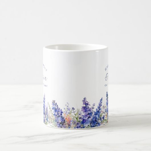 Mug 95e anniversaire Juillet Fleur de naissance Cadeau (Centre)