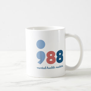 Mug 988 Santé mentale S Prévention du suicide Sensibil