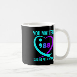 Mug 988 Sensibilisation à la prévention du suicide