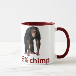Mug 98% chimpanzé