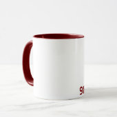 Mug 98% chimpanzé (Devant gauche)
