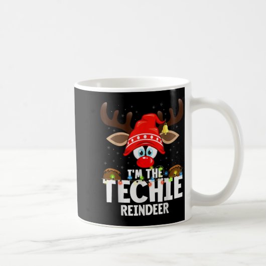 Mug 99 Matching Christmas Reindeer - I'm The Techie -  (Droite)