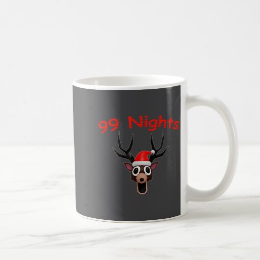 Mug 99 Nights Christmas Deer Gamer Fan Merch  (Droite)