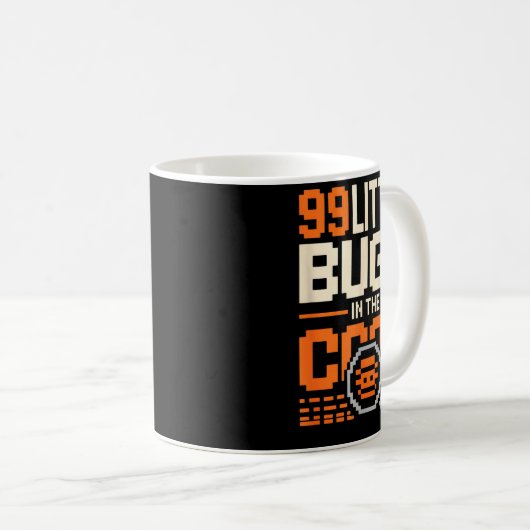 Mug 99 petits bogues dans le code drôle de dicton de p (Devant droit)