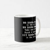 Mug 99 Petits Bugs Dans Mon Code Informatique Programm (Devant droit)