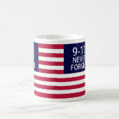 Mug 9-11 jamais oublier (Centre)