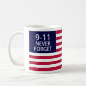 Mug 9-11 jamais oublier (Gauche)