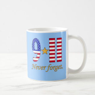 Mug 9-11 n'oubliez jamais les produits