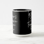 Mug 9 ans à jamais aller 9e anniversaire de mariage (Centre)