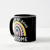 Mug 9 Ans Fille Anniversaire 9e Être Awesome mignon (Devant gauche)