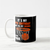 Mug 9 ans Joyeux 9e anniversaire Bysketbyll 9e anniver (Gauche)