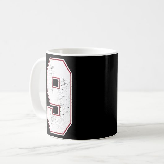 Mug 9 Numéro du plan 9 Ventilateur de diversité équipe (Devant gauche)