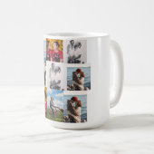 Mug 9 Photo Custom Personalized Collage (Devant droit)
