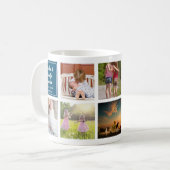 Mug 9 x Collage Photo Petits-Enfants Cadeau À Grands-P (Devant gauche)
