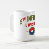 Mug 9e division d'infanterie "Old Reliables" (Devant gauche)