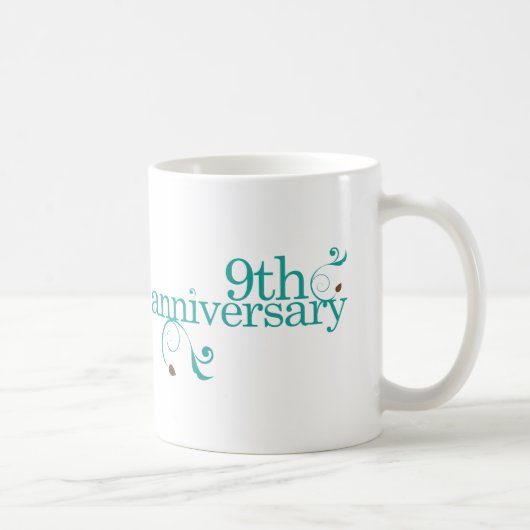 Mug 9ème Anniversaire (Droite)