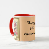 Mug 9ème anniversaire heureux (Devant gauche)