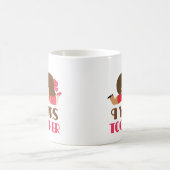 Mug 9ème Cadeau d'anniversaire pour elle (Centre)