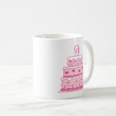 Mug 9ème cadeau heureux d'anniversaire (Devant droit)