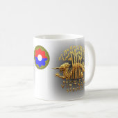 Mug 9èmes infanterie et dragon de service du Vietnam (Devant droit)