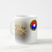 Mug 9èmes infanterie et dragon de service du Vietnam (Devant gauche)