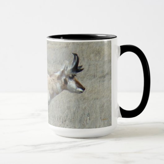 Mug A25 Pronghorn Antelope Young Buck (Droite)