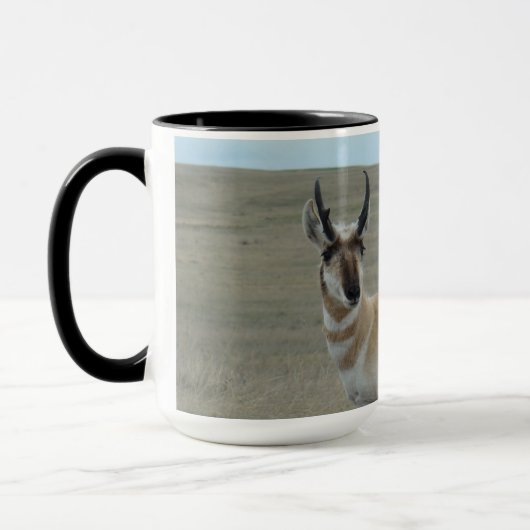 Mug A28 Pronghorn Antelope Young Buck (Gauche)