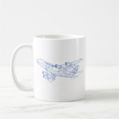 Mug A380 Airbus (Gauche)