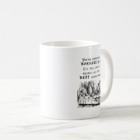 Mug A4 entièrement fou (Devant droit)