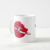 Mug A6M Zero | World War 2 Japanese Plane Retr (Devant gauche)