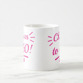 Mug À 60 ans, joyeux anniversaire rose (Centre)