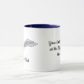 Mug à ailes gris-bleu (Centre)