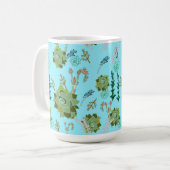 Mug a appelé le succulent jardin de Liz (Devant gauche)