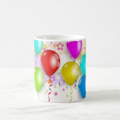 Mug à ballons colorés - Personnaliser (Centre)