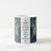 Mug A Beautiful Gold and Turquoise Angel Personalized (Centre)