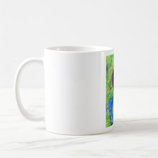 Mug A Bee & Forget-me-not Flowers (Gauche)